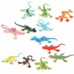 Gecko kis műanyag gyík Szimulációs valóságdekoráció Gyerekjátékok 12 M6T1