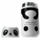 5X (220ml aranyos Panda termosz rozsdamentes acél vákuumpohár K7L3 kültéri vizes palack