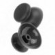 2X (2 x Mini Joystick vezérlőpálca PS3 fekete nagy lyukhoz N4A7)