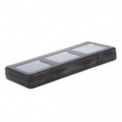 6 az 1-ben fekete játék toktartó patrondoboz Nintendo DS Lite DSi XL LL F7V5-hez