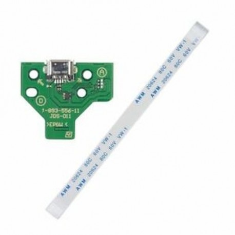 1X (JDS-011 USB töltőport csatlakozóaljzat a SONY PS4 vezérlőhöz   12 tűs T4G1