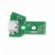 1X (PS4 vezérlőhöz, mikro-USB töltőaljzathoz, áramköri kártya JDS-040 12-Pi Q4C8