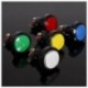 45MM világító LED-es világítású 5 színű arcade videojáték nagy kerek nyomógombos G4V6