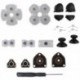 L1 R1 L2 R2 indítógombok   2 rugók   2 joystick hüvelykujjpálcák   1 készlet C P8R8