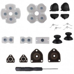 L1 R1 L2 R2 indítógombok   2 rugók   2 joystick hüvelykujjpálcák   1 készlet C P8R8