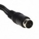 Tartós 1.8M 9 tűs audio-video AV kábel a Sega Genesis 2 3 A / V RCA C F7P2 készülékhez