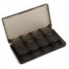 1X (3DS játékkártya doboz Nintendo 3ds New / 3ds átlátszó fekete D3D7-hez)