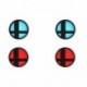 4X (4 db csúszásgátló analóg hüvelykujj-markolat a Nintendo Switch Ns játék hátrányaihoz A6O8