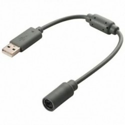 2X (USB-hosszabbító konvertáló kábel-adapter váltó vonal az Xbox 360 Control V7T2-hez