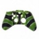 2X (Szilikon bőrvezérlő tok, kompatibilis az Xbox One-tal (Army Green Black H7W4