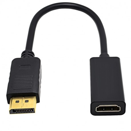 DisplayPort DP Férfi HDMI kábeladapter-kijelző port átalakító projektor Laptop