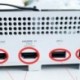 1PCS HDMI port csatlakozóaljzat csere Microsoft Xbox One S Slim Q8O3 esetén