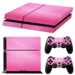 Rózsaszín vinil matrica borító matrica a PS4 Playstation 4 konzolhoz és a 2 Contr C6L8-hoz