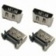 10 db HDMI port-aljzat-csatlakozó Új cserealkatrész a Playstation 4 PS4 A4P6 készülékhez