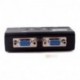 2 Port PS/2 Manual VGA KVM Switch Box egér billenytűzethez Monitor Computer