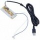 2X Zero Delay Arcade USB Kódoló PC a 2PIN JOYSTICK &amp  4.8MM B N9I1 JOYSTICK számára