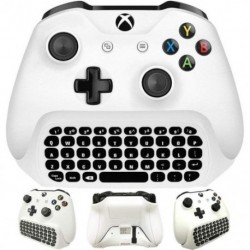 Az Xbox One S Chatpad Mini Gaming billentyűzethez Vezeték nélküli csevegőüzenet KeyPad wi A7Q7