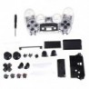 3X (Clear Shell teljes háztok vezérlőjének cserealkatrésze a PS4-hez. H3J3