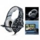 ONIKUMA K1 Camouflage Headset Bass Gaming Headphones Játékfülhallgató Casque N8E7
