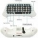 2X (Xbox One S Chatpad Mini Gaming Billentyűzet Vezeték nélküli Csevegő Üzenet KeyPad I9L3