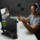3X (Függőleges állványtöltő PS4 / PS4 Pro / PS4 Slimhoz) Kettős vezérlő Cha Cha9 L9W9