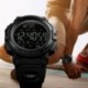SKMEI férfi vízálló Bluetooth lépésszámláló kalória Sport digitális óra karóra Telefon Mate Android