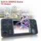 Powkiddy Retro kézi játékkonzol, 16 GB-os, 3 hüvelykes, hordozható Mini Video Gaming T1R5