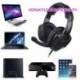 3X (Sades Sa920 Ps4 Gaming Headset Gamer Bass fejhallgató mikrofonnal az Xbox OQ7A7-hez