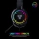 6X (FANTECH HG19 Pro Gaming Headset 3,5 mm-es vezetékes fejhallgató Rgb Gaming Headset U1X7)