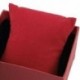1X (piros téglalap alakú ajándék csukló karóra tároló doboz tok T5F1)