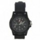 Férfi férfiak Sport fekete vászon zenekar Big Dial Quartz karóra [karóra] C6E1