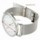 CCQ Brand Mesh Watch egyedi arab számok, órák, hétköznapi nők, férfiak, Quartz V3Y4