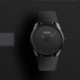 Fekete - SKMEi rendkívül vékony kvarcóra, karóra Pu Strap Fashion alkalmi óra 1601S Z9F1