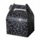 2X (Fekete Halloween Party kedveli a dobozokat, Candy Treat dobozokat, Spider-Web ajándékdobozt, L2S3)