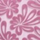 1X (Jacquard 3d nagy virágmintás függöny a nappali szobához, lila We B8X0