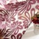 1X (Jacquard 3d nagy virágmintás függöny a nappali szobához, lila We B8X0