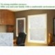 3X (Privacy Window film, búza statikus tapadó üvegfólia, nem tapadó ragasztóval Win T7V3