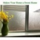 3X (Privacy Window film, búza statikus tapadó üvegfólia, nem tapadó ragasztóval Win T7V3