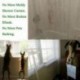 3X (Privacy Window film, búza statikus tapadó üvegfólia, nem tapadó ragasztóval Win T7V3