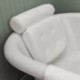 Luxus fürdőfürdő párna fej-, nyak-, váll- és háttámlával. Csúszásmentes Y7A4