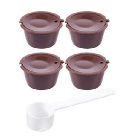 i cafilas 4x újrahasznosítható kávékapszula-szűrő a Dolce Gusto újratölthető K2X2-hez