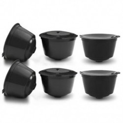 i cafilas 6 db újratölthető kapszula újrahasznosítható pótkávé O2E5 kávét tartalmazó Pod Pod kávé