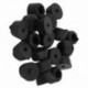 20 db univerzális kúpos gumi láb lökhárító alátét alátét 9mm x 14 mm fekete J1C5