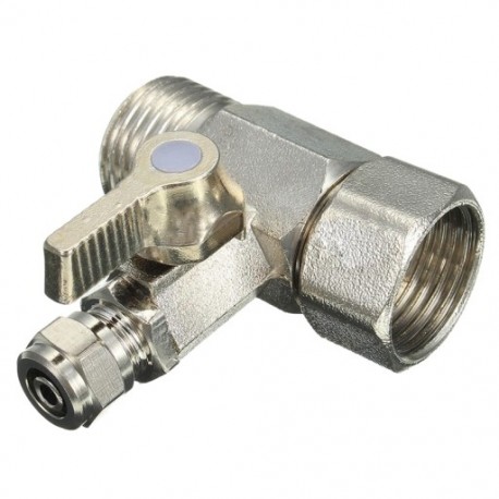 RO tápvíz adapter 1/2 &quot - 1/4&quot  gömbcsap csaptelep csapátvezető fordított Osmos N7D5