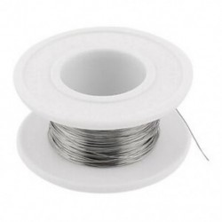1X (Nichrome 80 0,2 mm 32-es méretű AWG 40M tekercs 29,72 Ohm / m fűtővezeték G7N5)