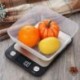 1X (Digitális konyhai mérleg 10 kg rozsdamentes acélból készült elektromos konyhai mérleg High-p U2V6