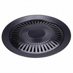 1X (tapadásmentes, 13 hüvelykes, füstmentes, beltéri tűzhelyes barbecue BBQ Grill Konyha P V6B9