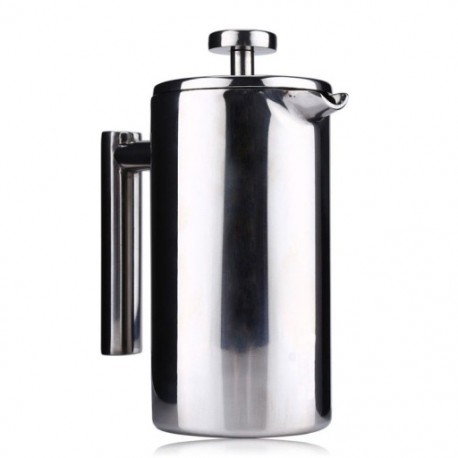 1X (350ML rozsdamentes acélszigetelt kávéfőző szűrővel, dupla falú R6G6.)