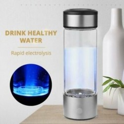 400-500ML hordozható hidrogénben gazdag vízkészítő ionizátor generátor üveg kupa X V3D4