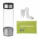 400-500ML hordozható hidrogénben gazdag vízkészítő ionizátor generátor üveg kupa X V3D4